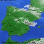 imagens de satélite de Portugal