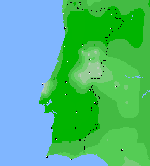 nuvens Portugal