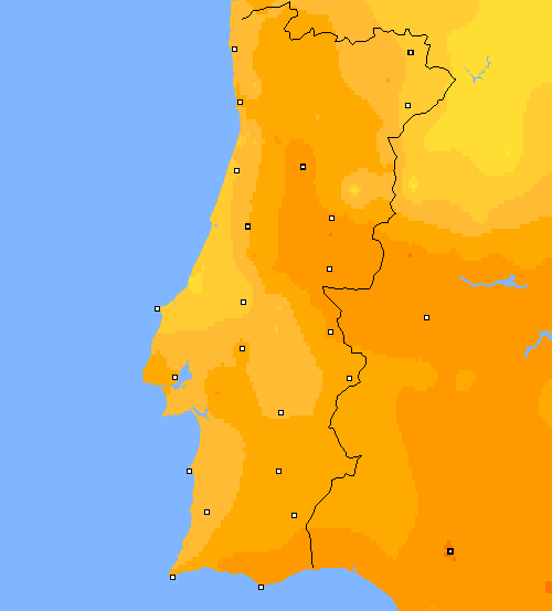 temp. mín. Portugal
