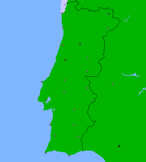 precipitação-24 h. Portugal