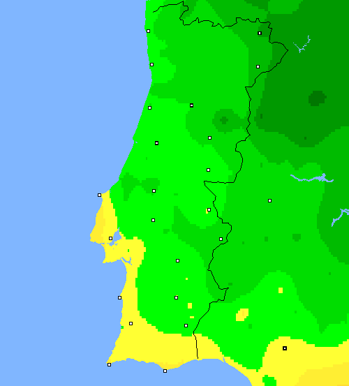 temp. mín. Portugal