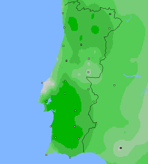 nuvens Portugal